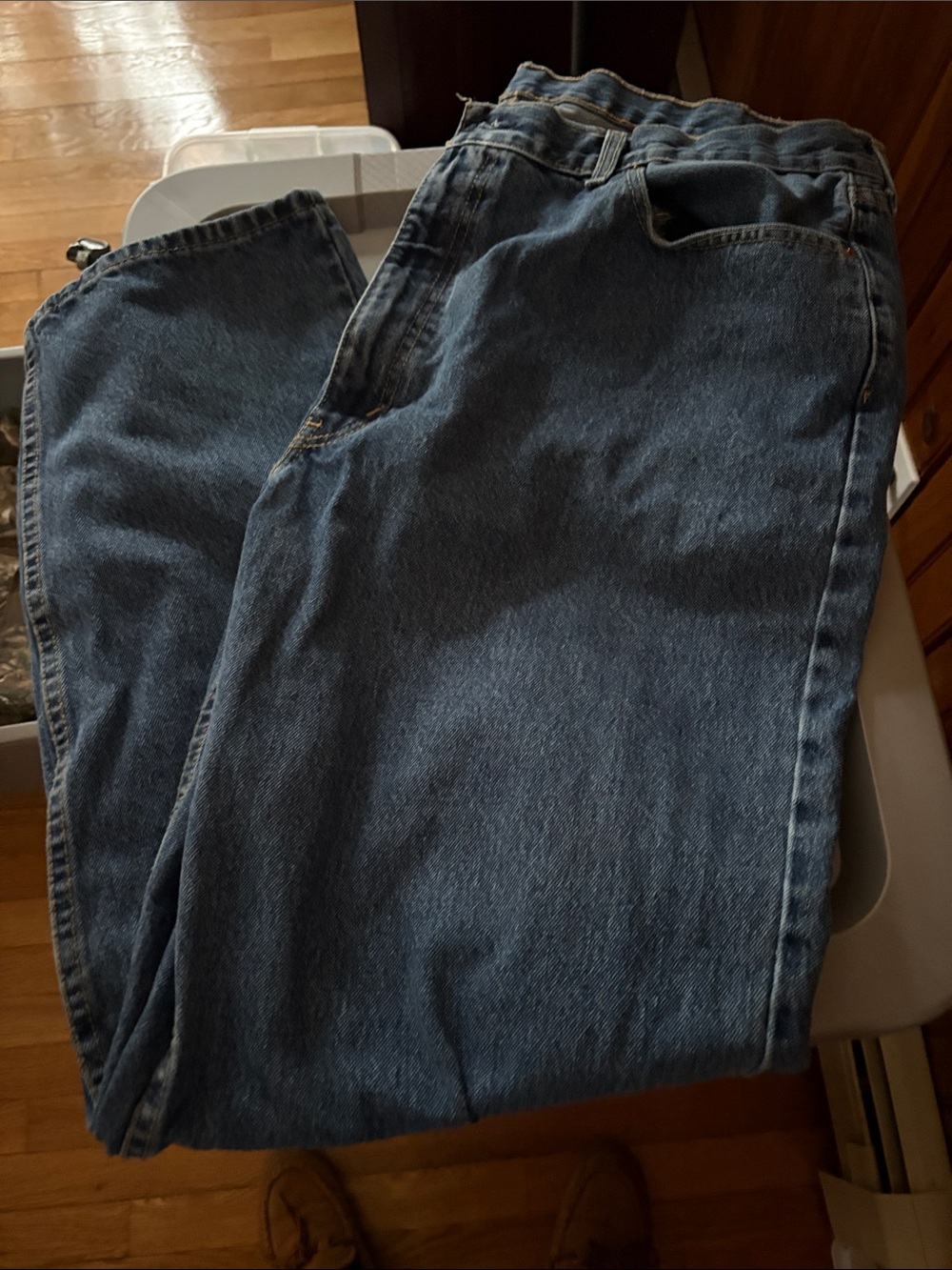 Levi's Relaxed Fit Navy Blue Jeans